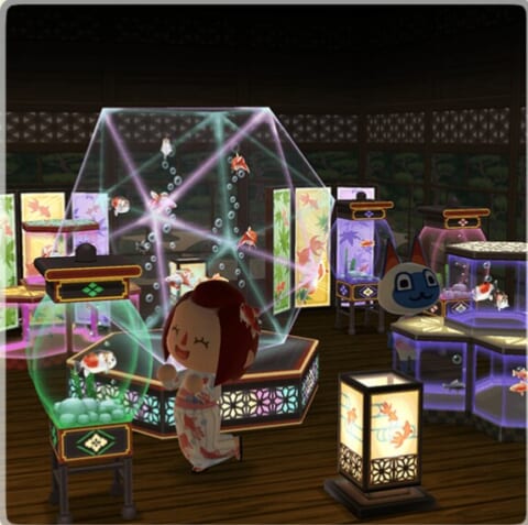 ポケ森 イベント つり大会 彩りの金魚アクアリウム 開催中 どうぶつの森 ポケットキャンプ 攻略大百科