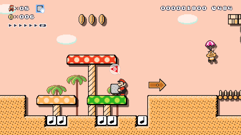 マリオメーカー2 重たい石材よっこらしょの攻略情報 攻略大百科