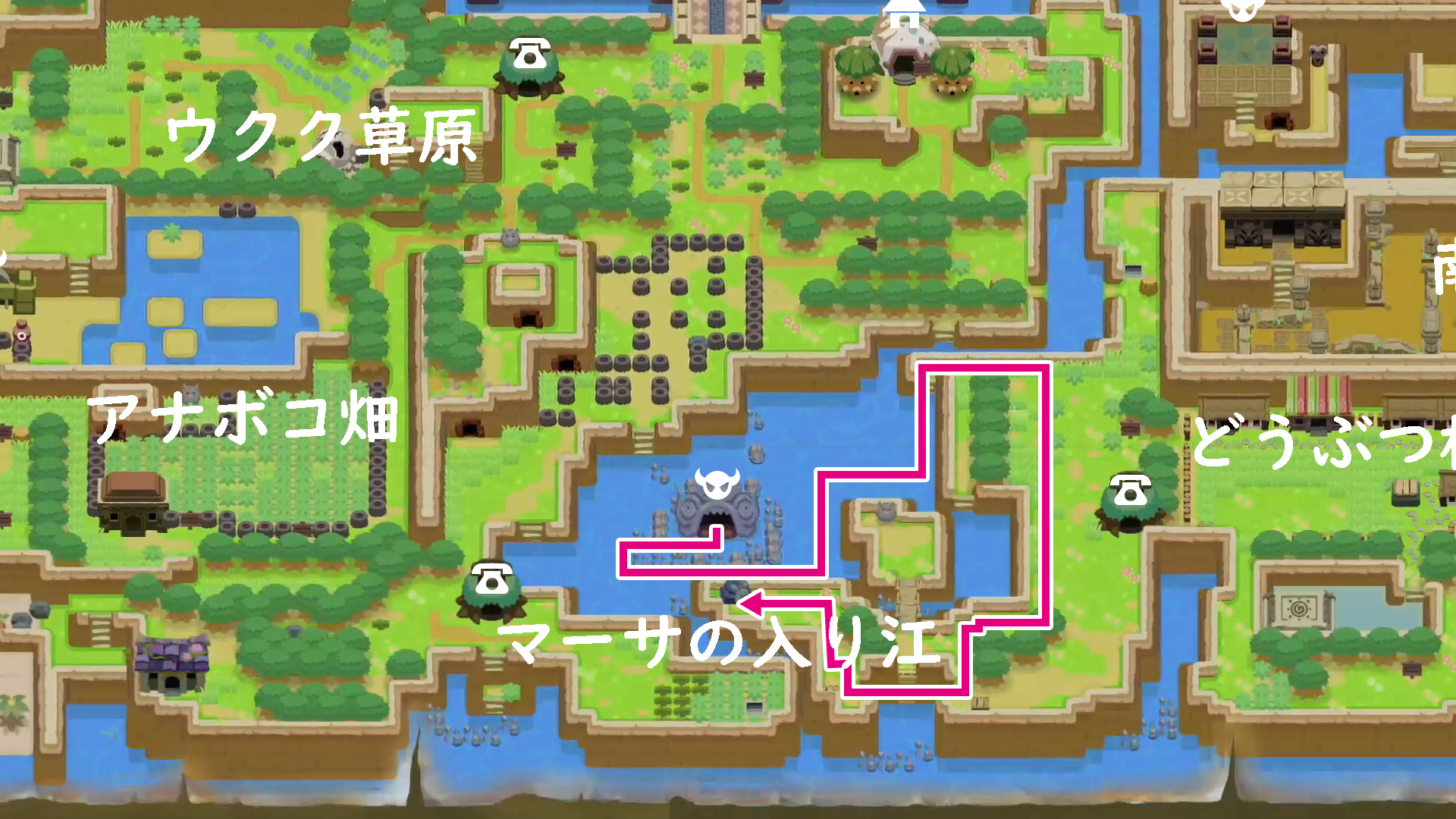 夢をみる島 顔の神殿までのストーリー攻略チャート Switch版 ゼルダの伝説 攻略大百科