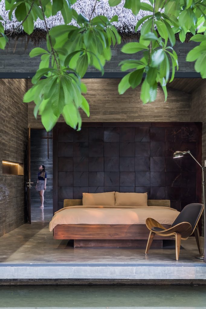 Exterior view of Am House in Can Giuoc, Vietnam