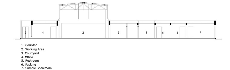 Section 2 drawing