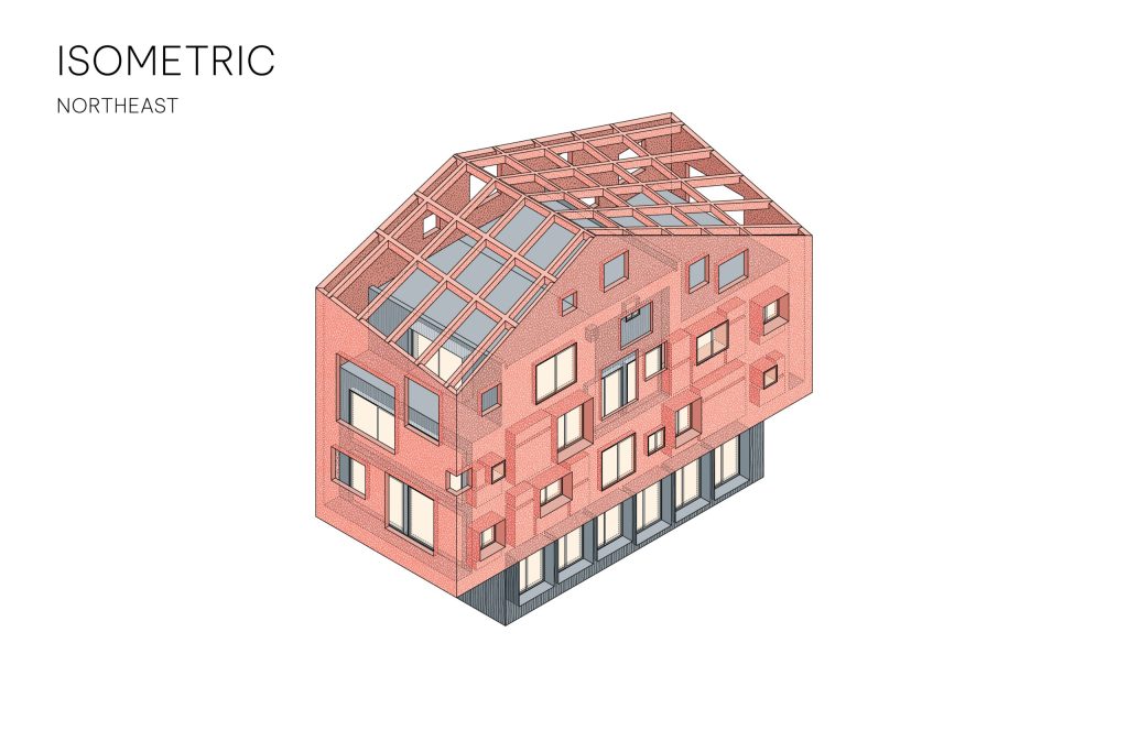 100 Windows by Inrestudio, Hanoi, isometric diagram 1