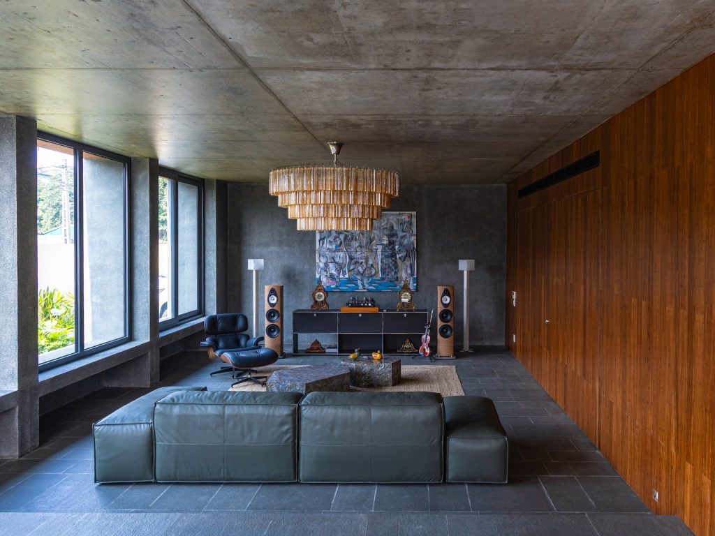 100 Windows by Inrestudio, Hanoi, ground floor living room