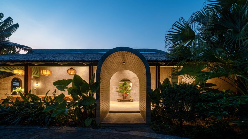 Architectural photograph of Dong Trieu Retreat in Quang Ninh, Vietnam