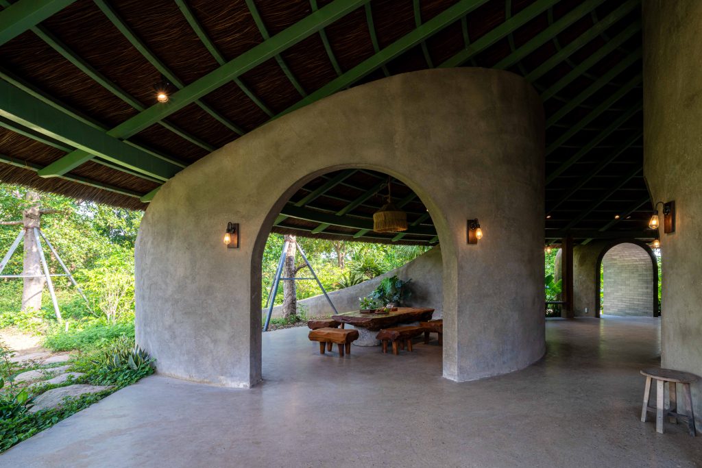 Architectural photograph of Dong Trieu Retreat in Quang Ninh, Vietnam