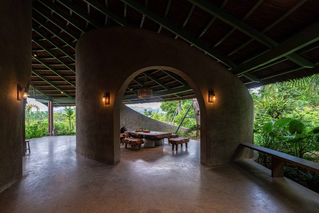 Architectural photograph of Dong Trieu Retreat in Quang Ninh, Vietnam