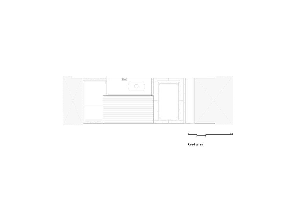 HK’S HOUSE by TRẦN TRUNG Architects, roof floor plan