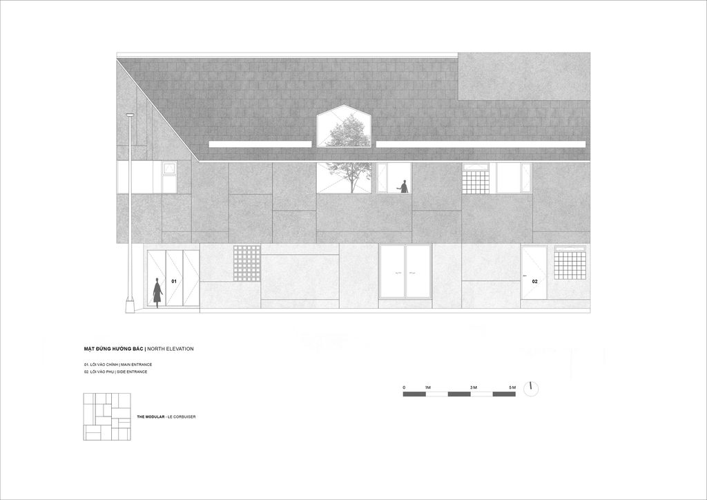 Street elevation drawing