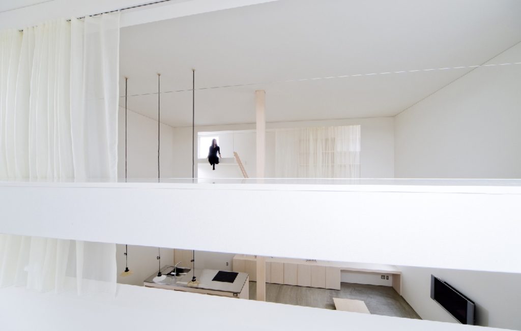 Layers of buffer space and curtains