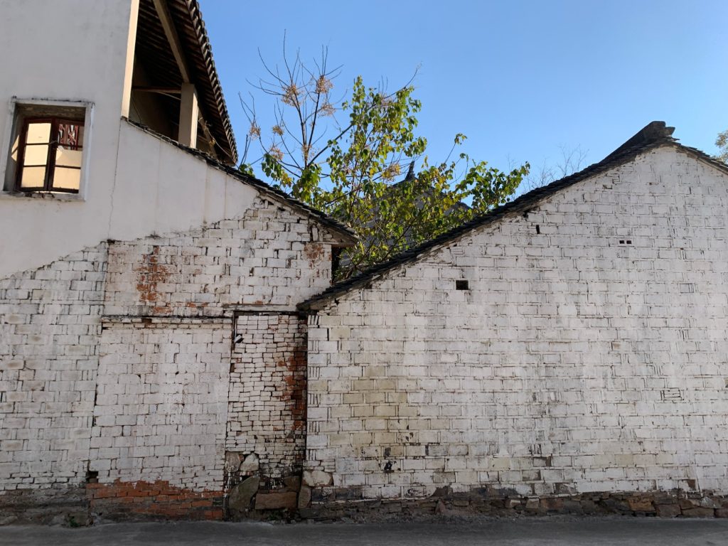 The old houses before renovation