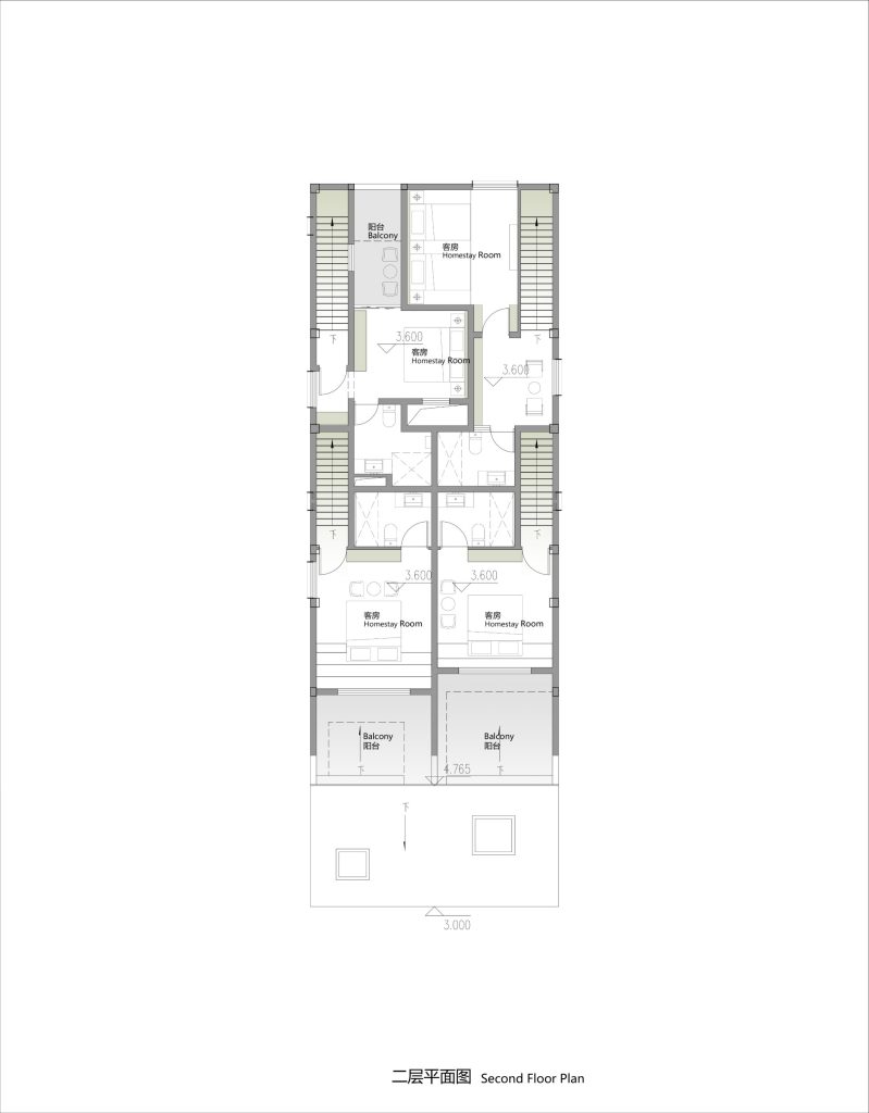 Second floor plan