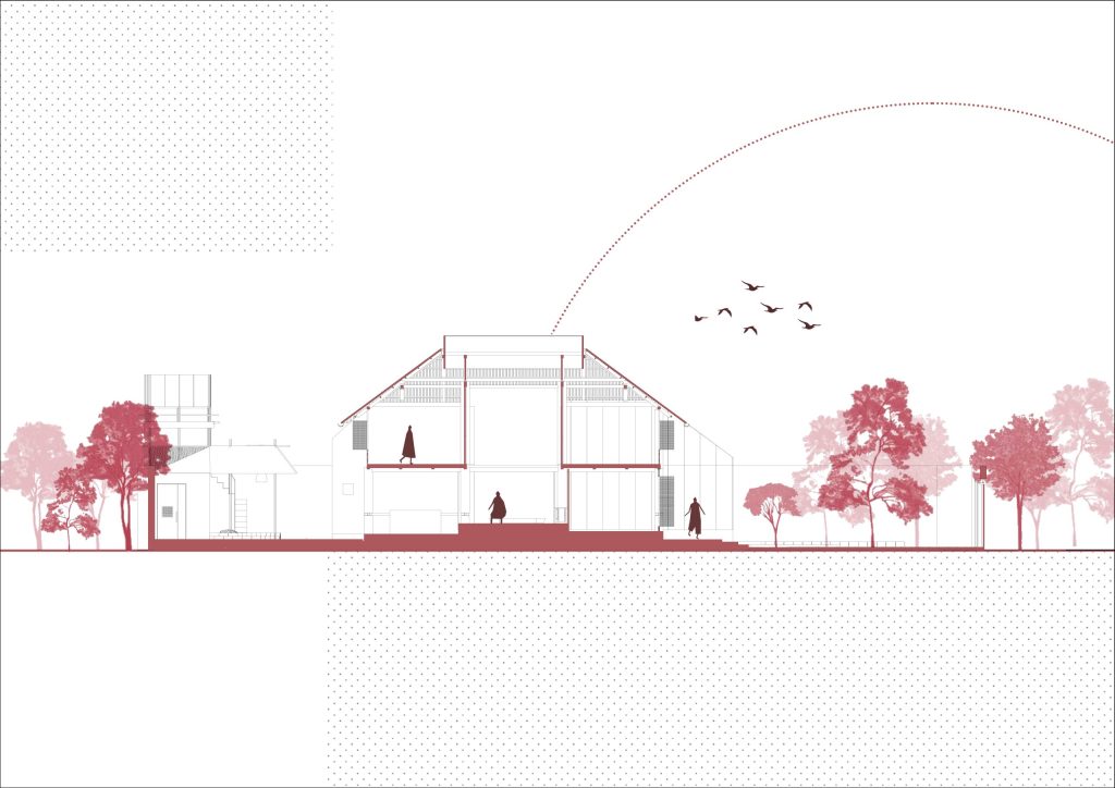 Section drawing