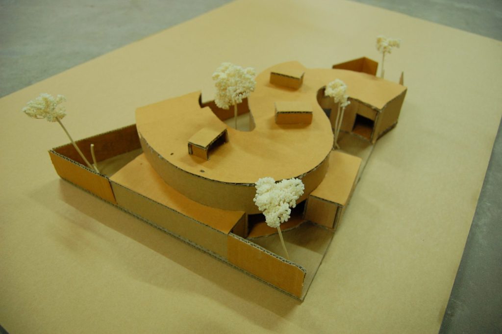 Scale model of Rock Office