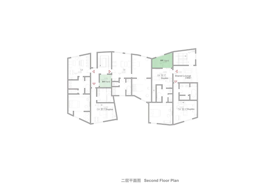 Second floor plan