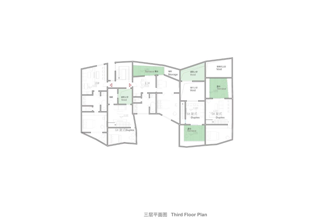 Third floor plan