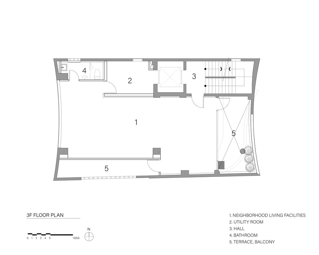 Third floor plan drawing