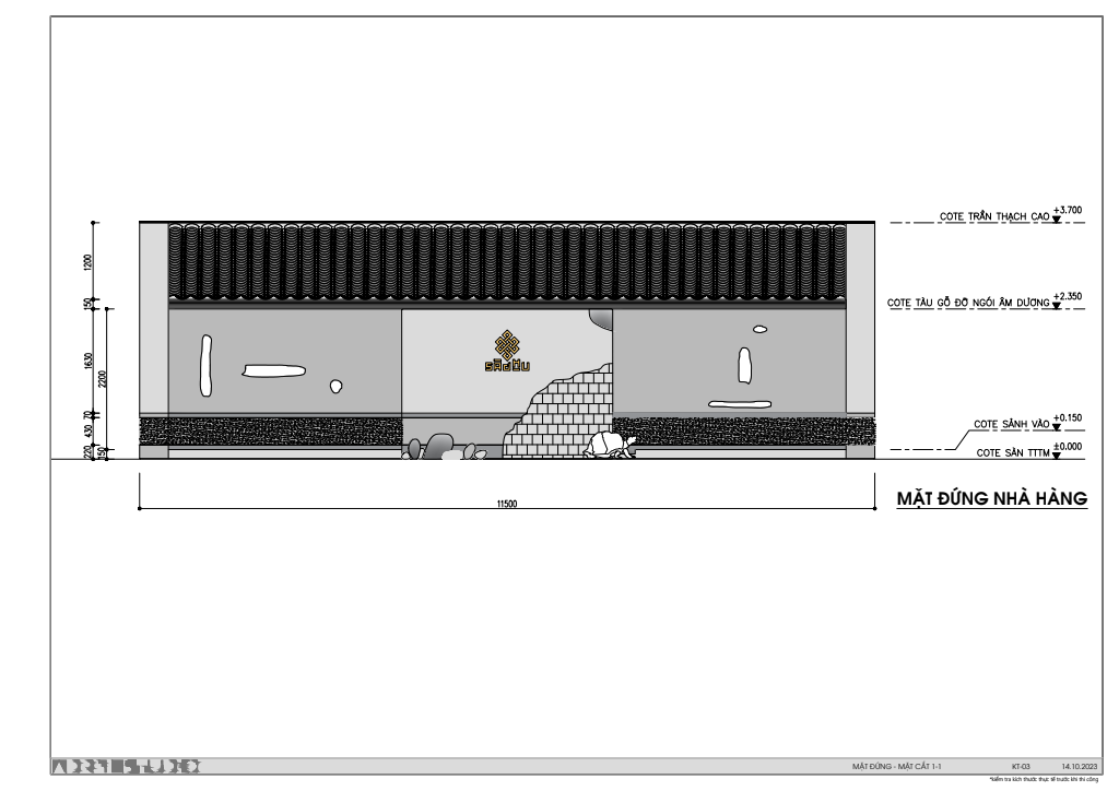 Front elevation