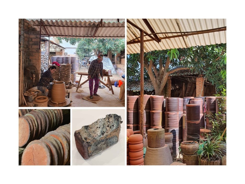 Pottery workshop where the terracotta pieces were made