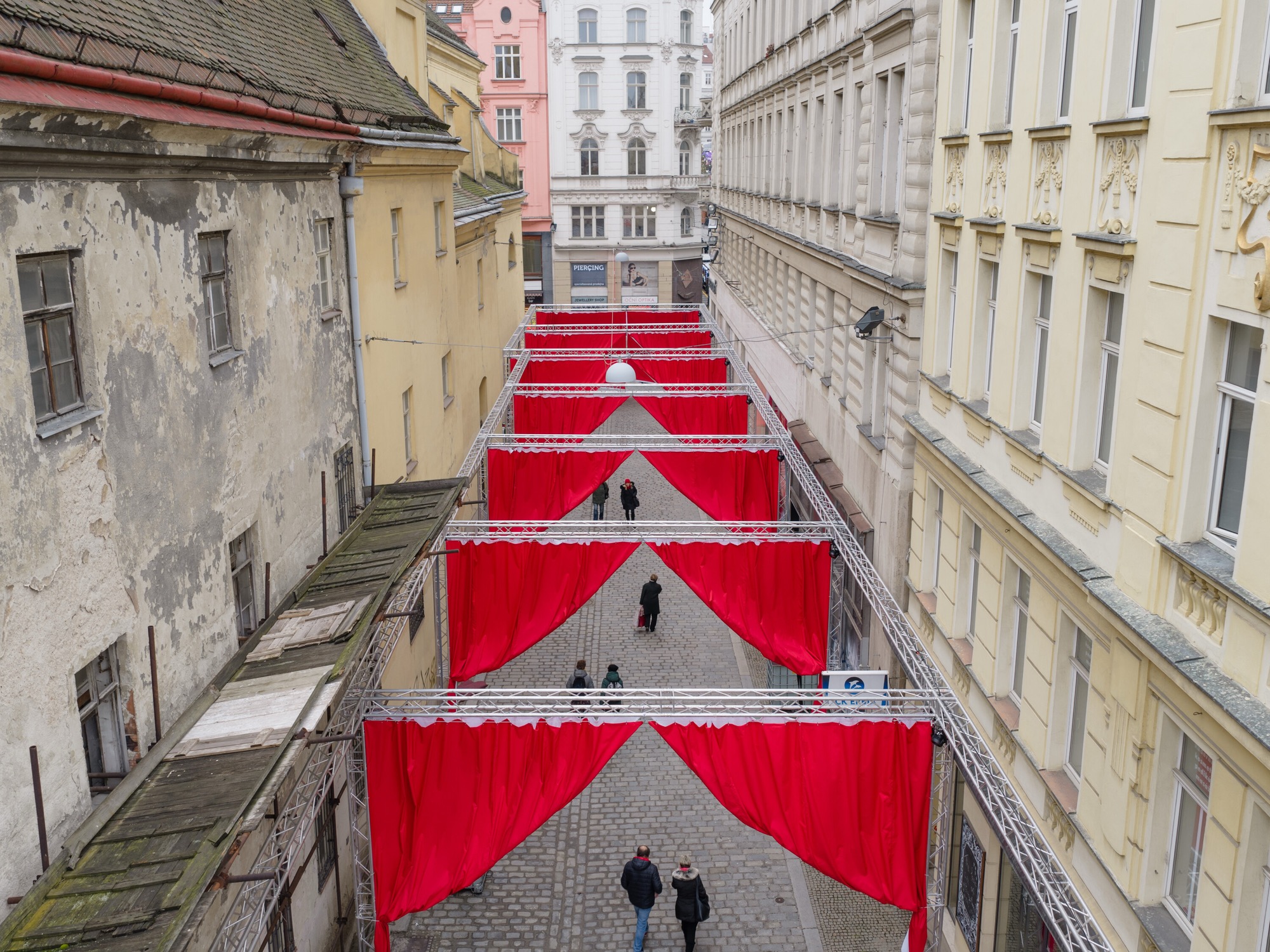 Peer Collective and Kateřina Šedá Transform a Christmas Market in Brno