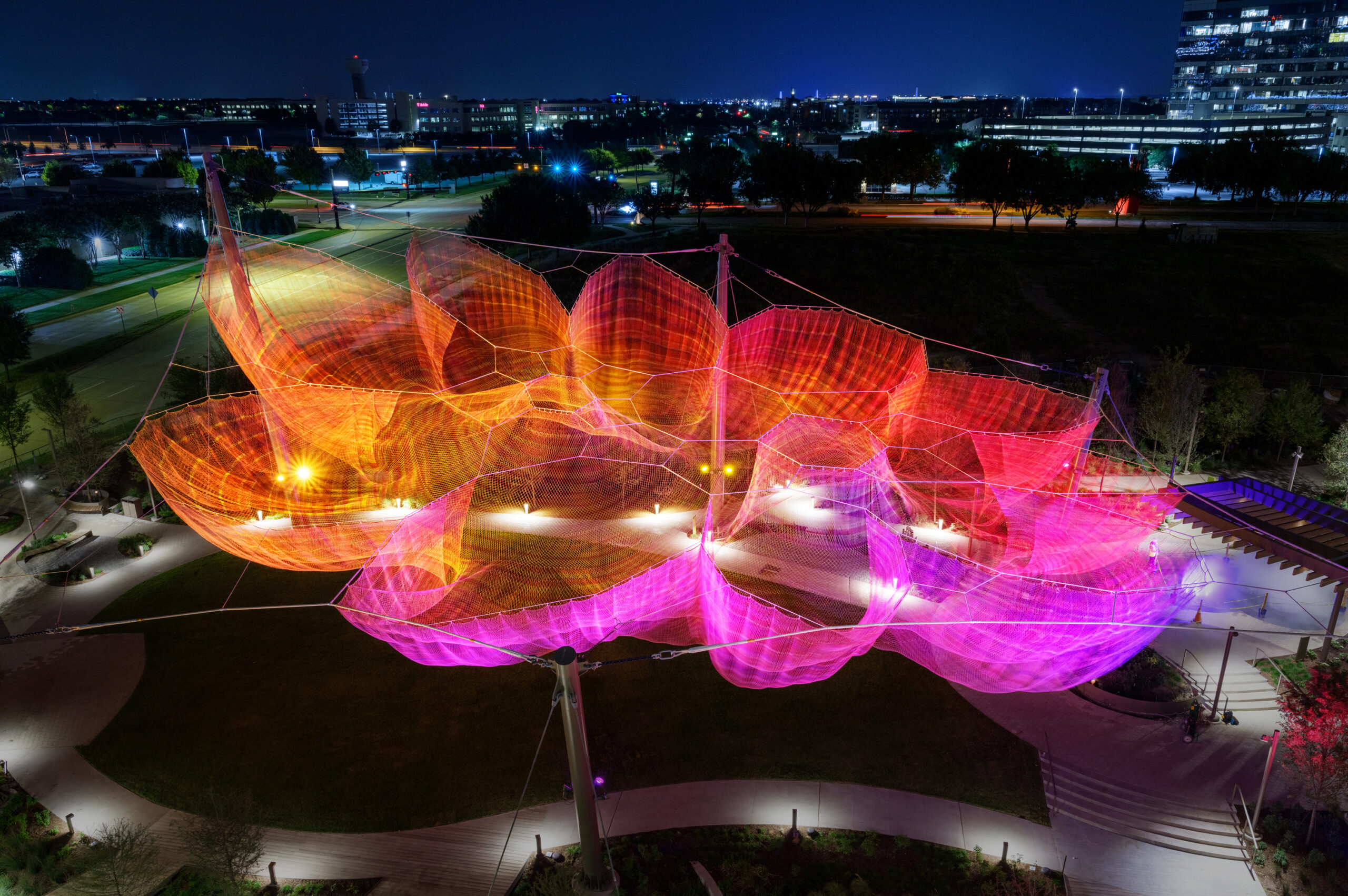 Janet Echelman and the art of sesilient futures in Radical Softness
