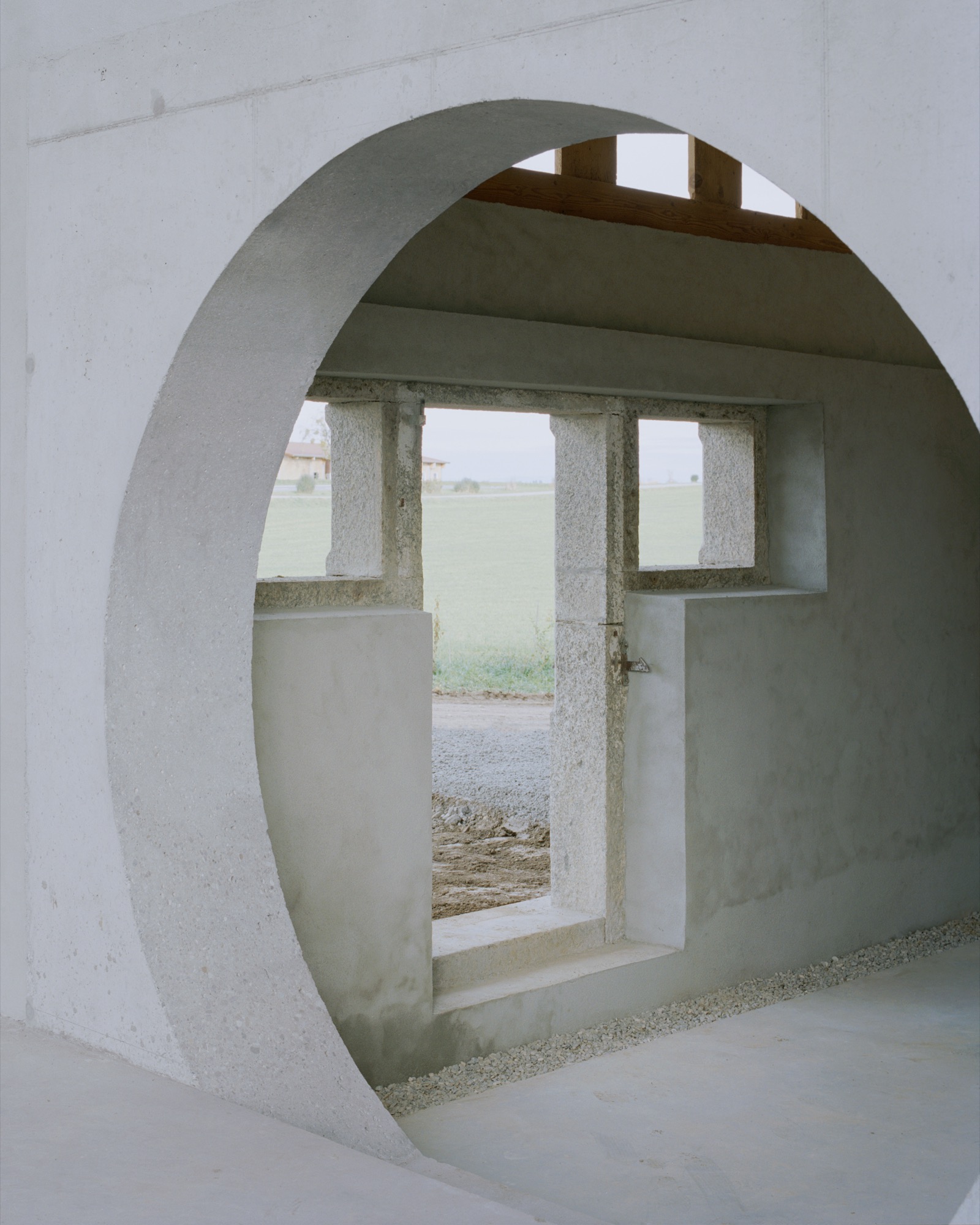 A farmhouse turned inside out