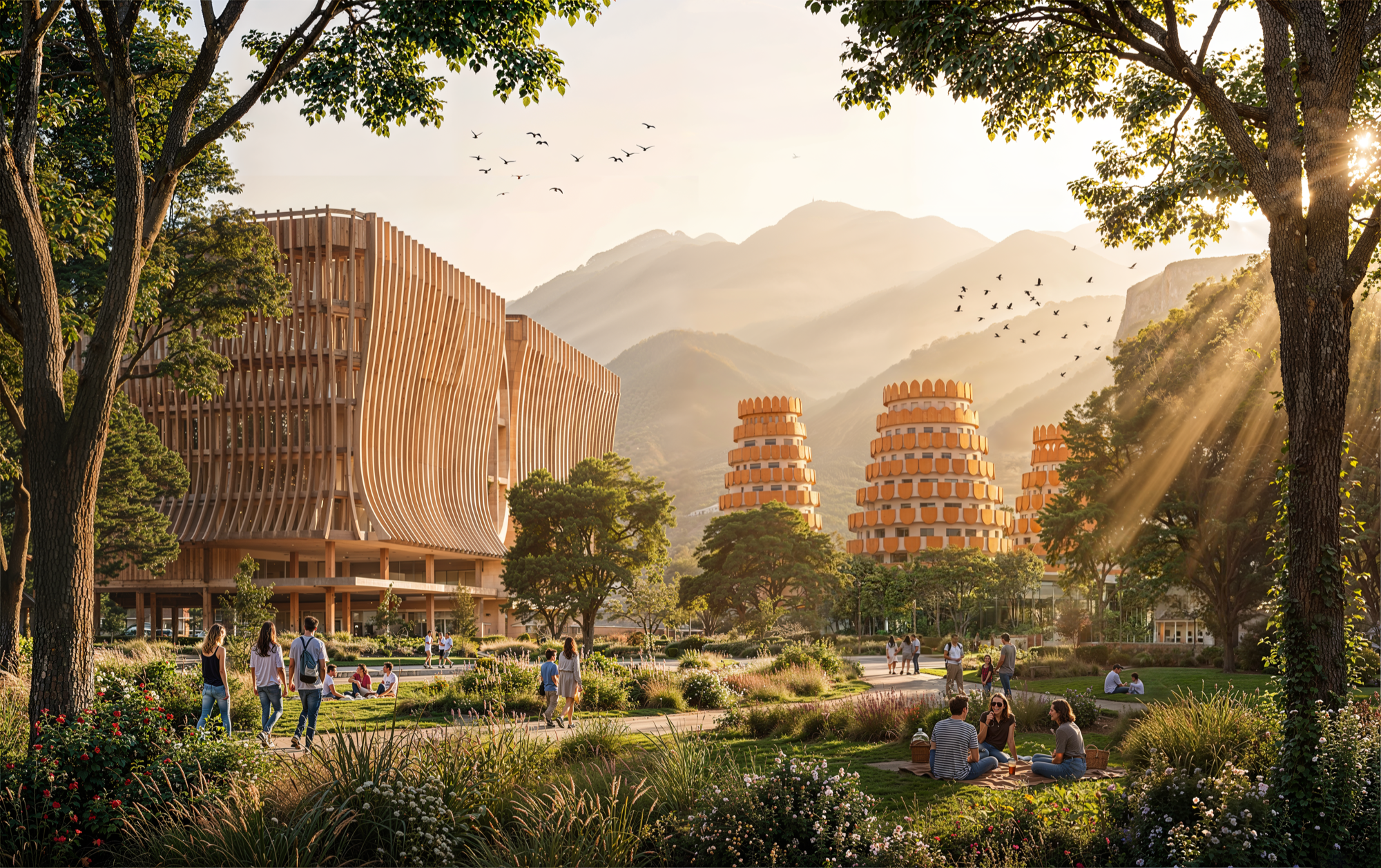 Almaty neighbourhood integrates nature and circular planning to shape human-centred urban living