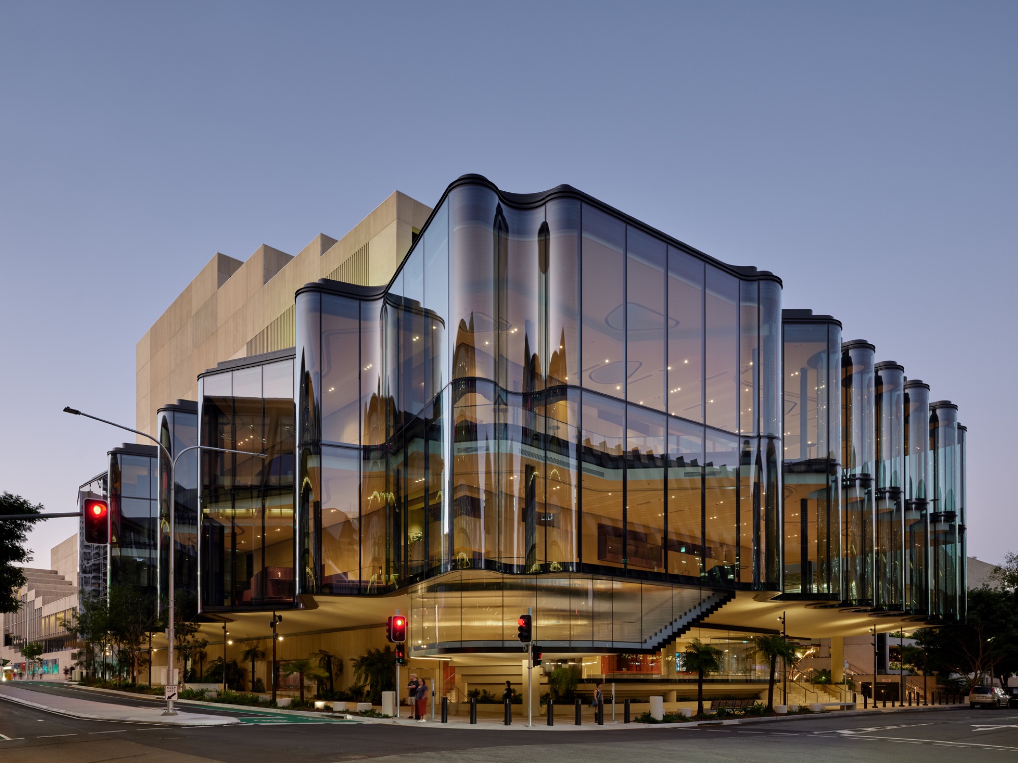 Glasshouse Theatre redefines the civic edge of Queensland’s cultural landscape