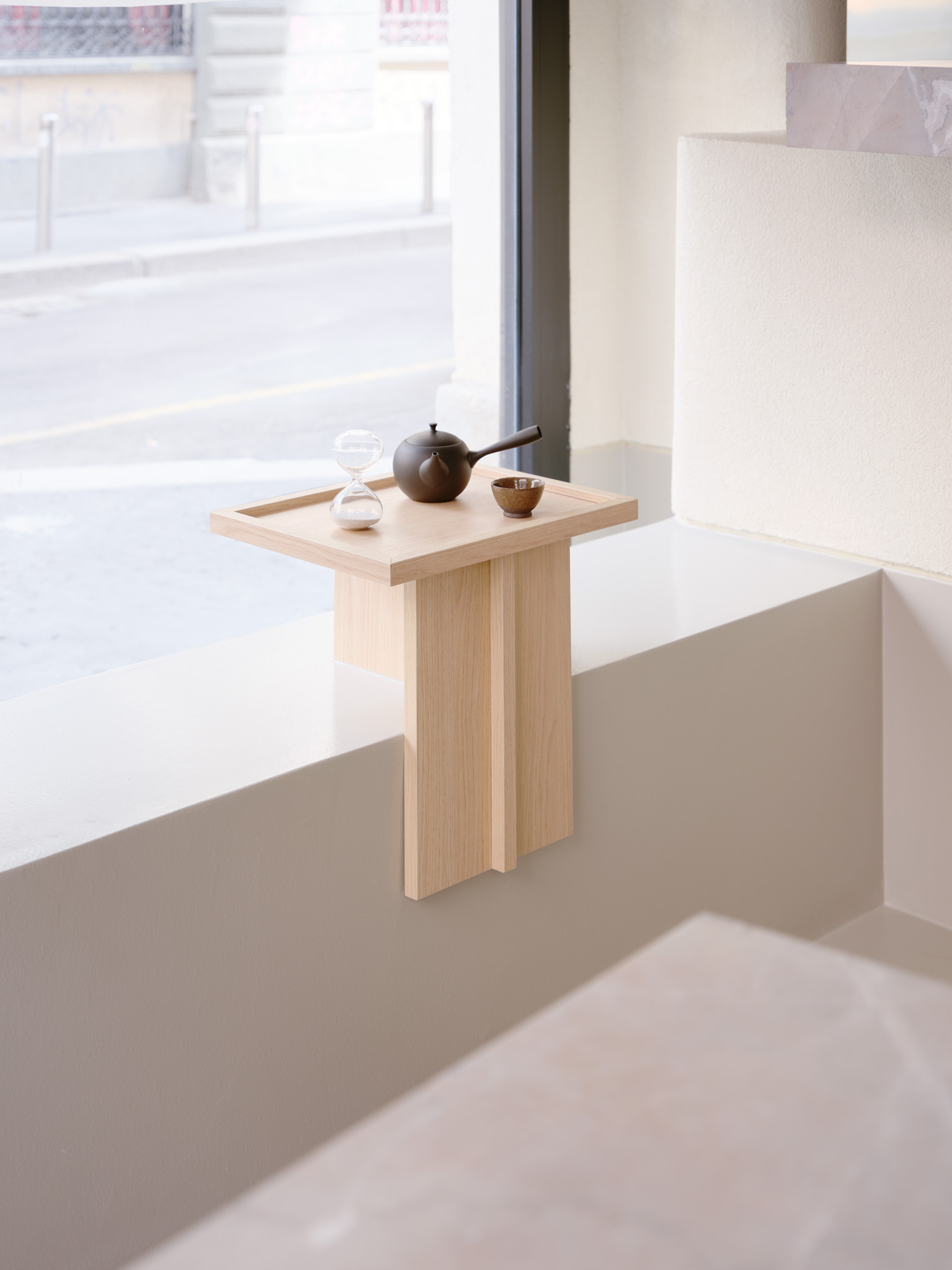 NOÏ blends tea culture and pilates inside Milan comic store conversion