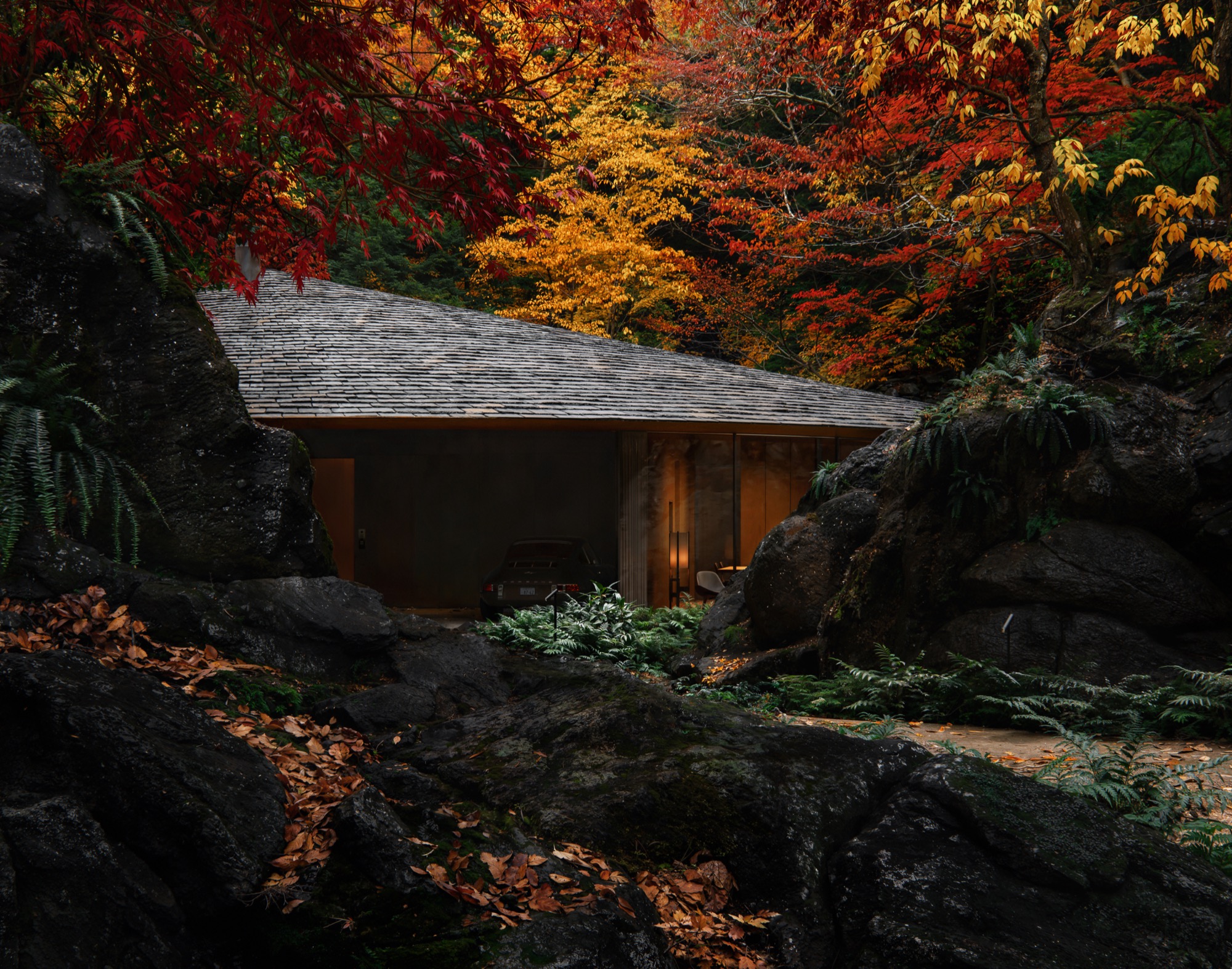 NATURE WITHIN villa embeds architecture into volcanic forest in Kitakaruizawa