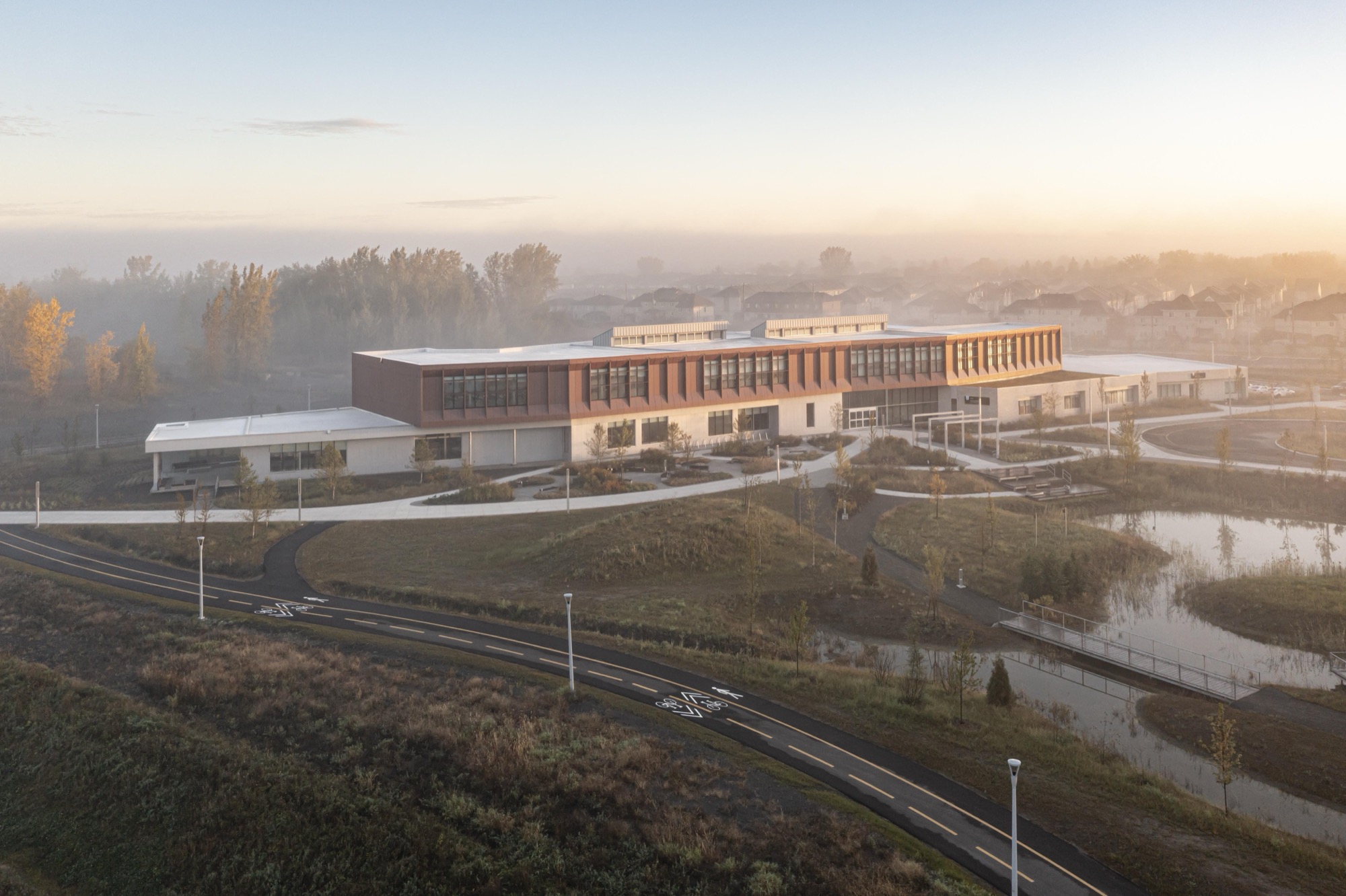 Projet Paysage completes civic landscape on former petrochemical site in Laval