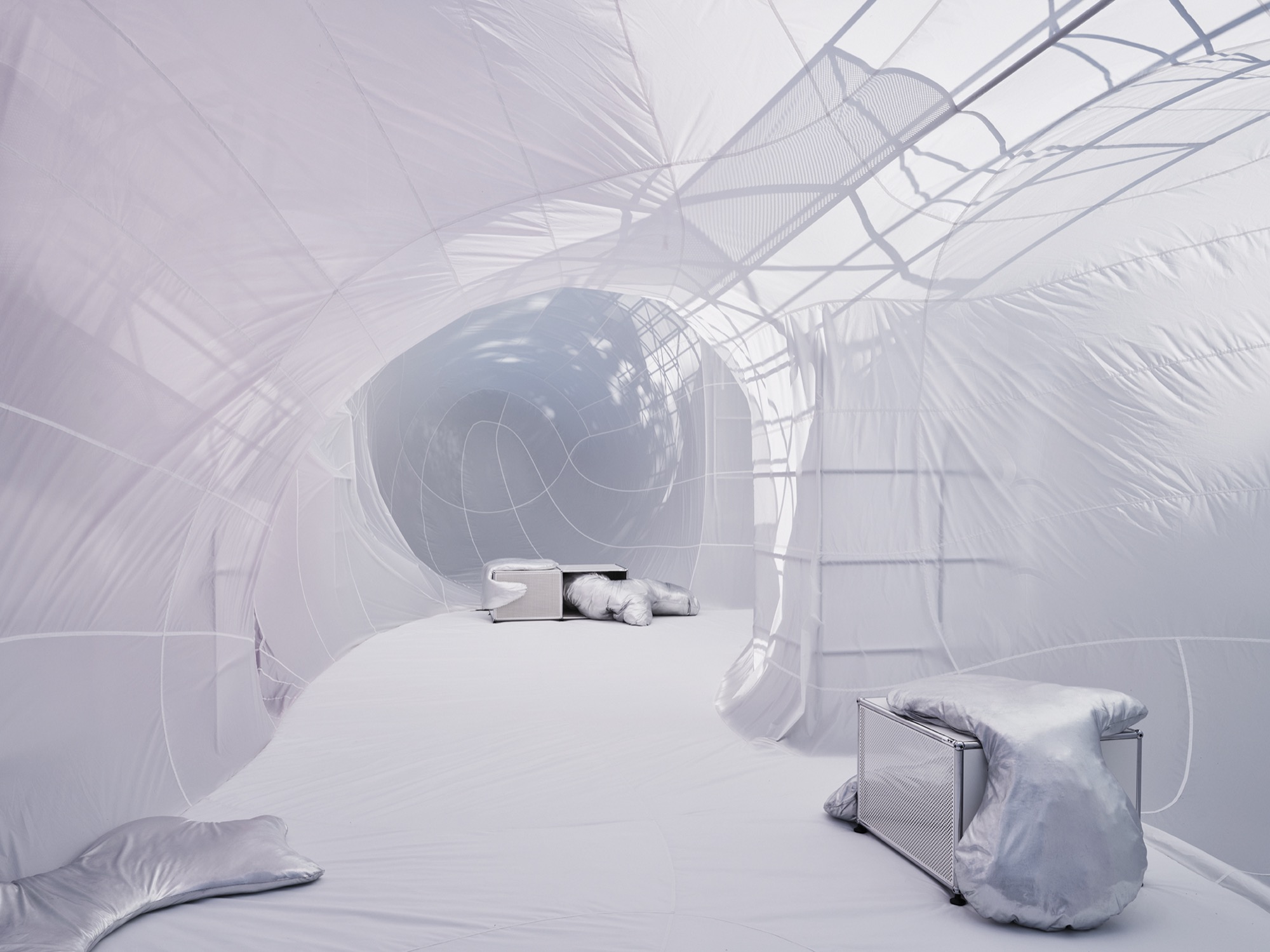 Snøhetta and USM unveil ‘Renaissance of the Real’, a sensory cocoon exploring presence at Milan Design Week