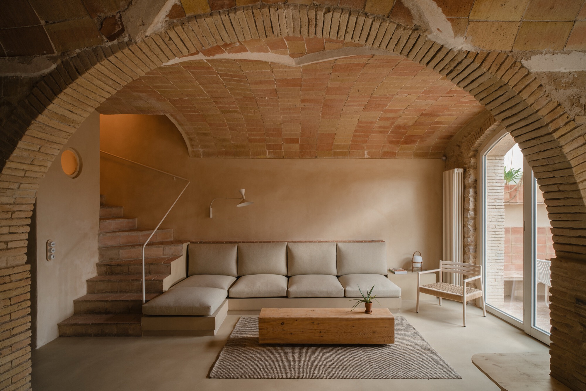 La Fusteria transforms former carpentry workshop into contemporary village home in Alt Empordà