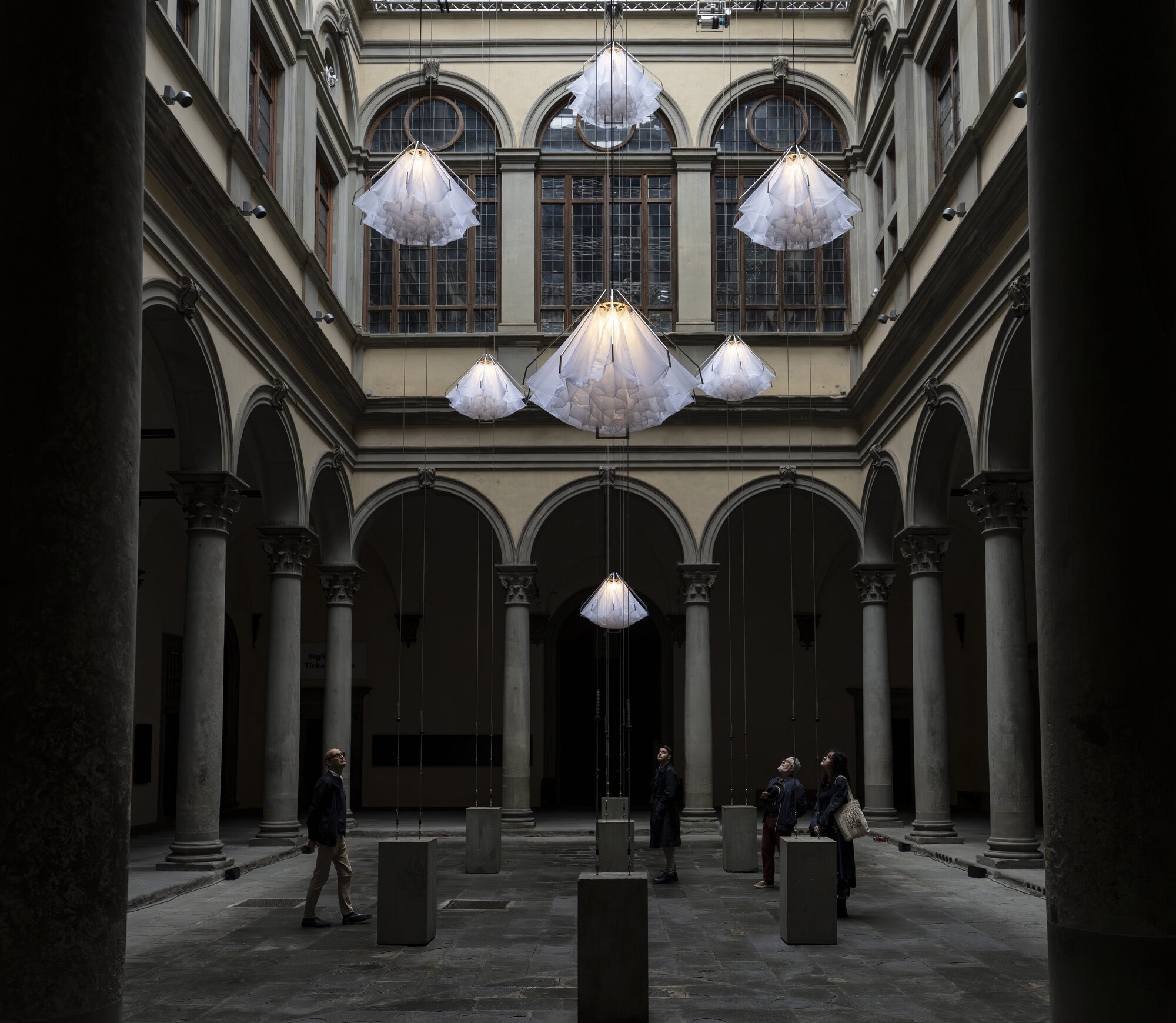 Drift creates suspended light installation for Shy Society in Venice