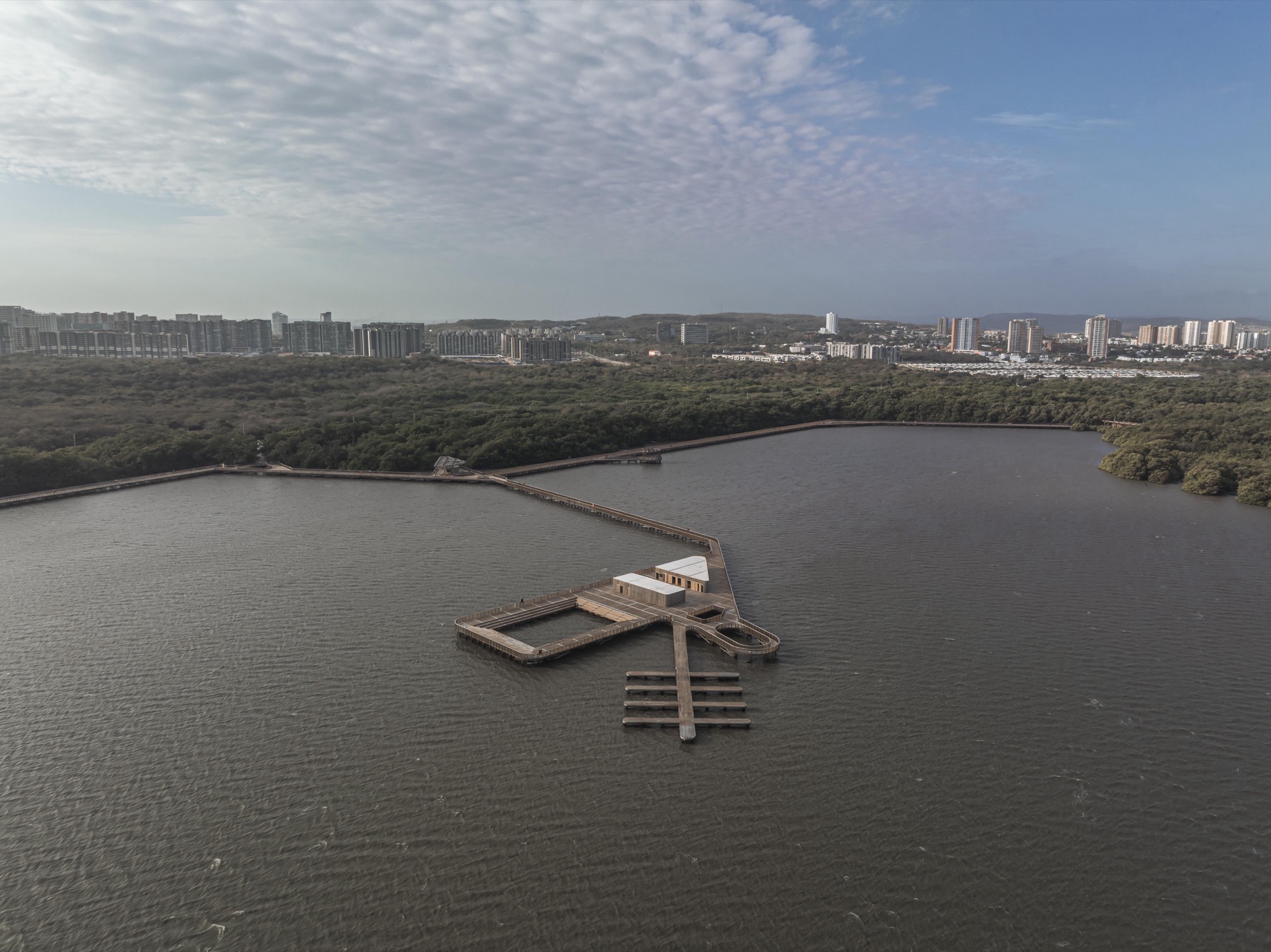 Ciénaga de Mallorquín Ecopark turns a Colombian wetland into living public infrastructure