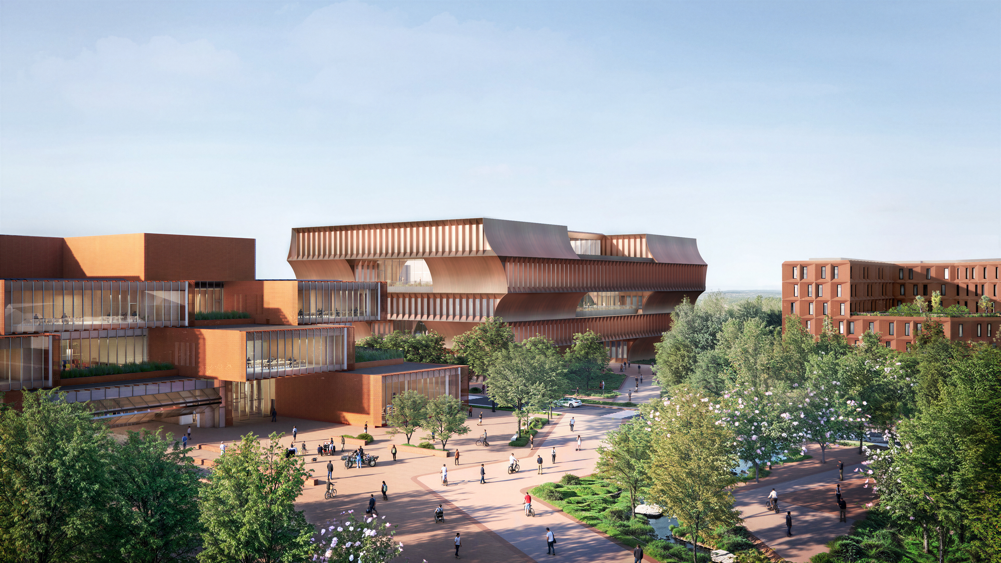 BIG designs STEM university on former Walmart campus in Bentonville