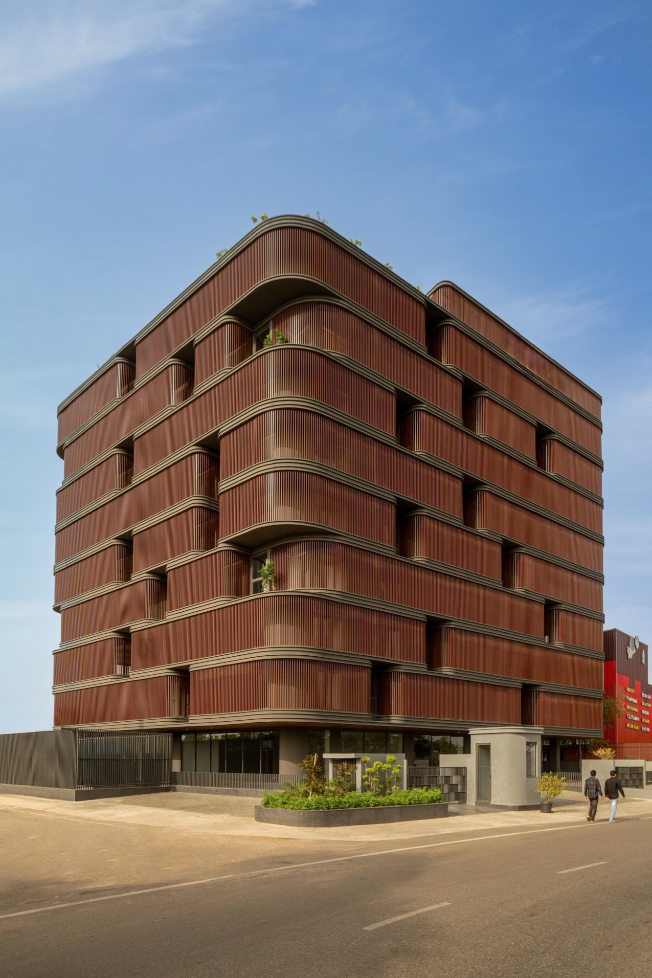 Sanjay Puri Architects stacks planted office modules for The Primus in Jaipur