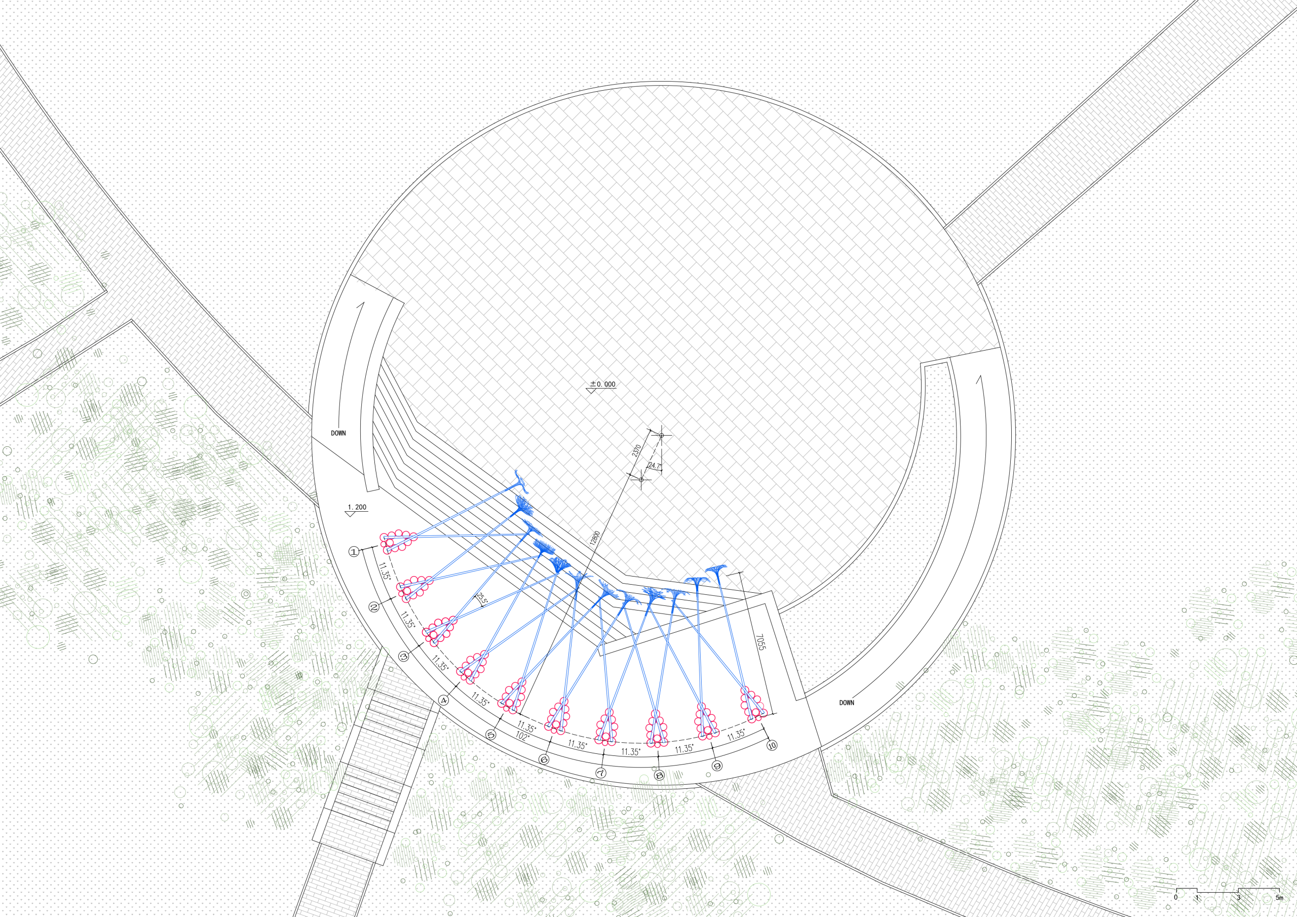 Plan of Bent by Spring by HCCH Studio