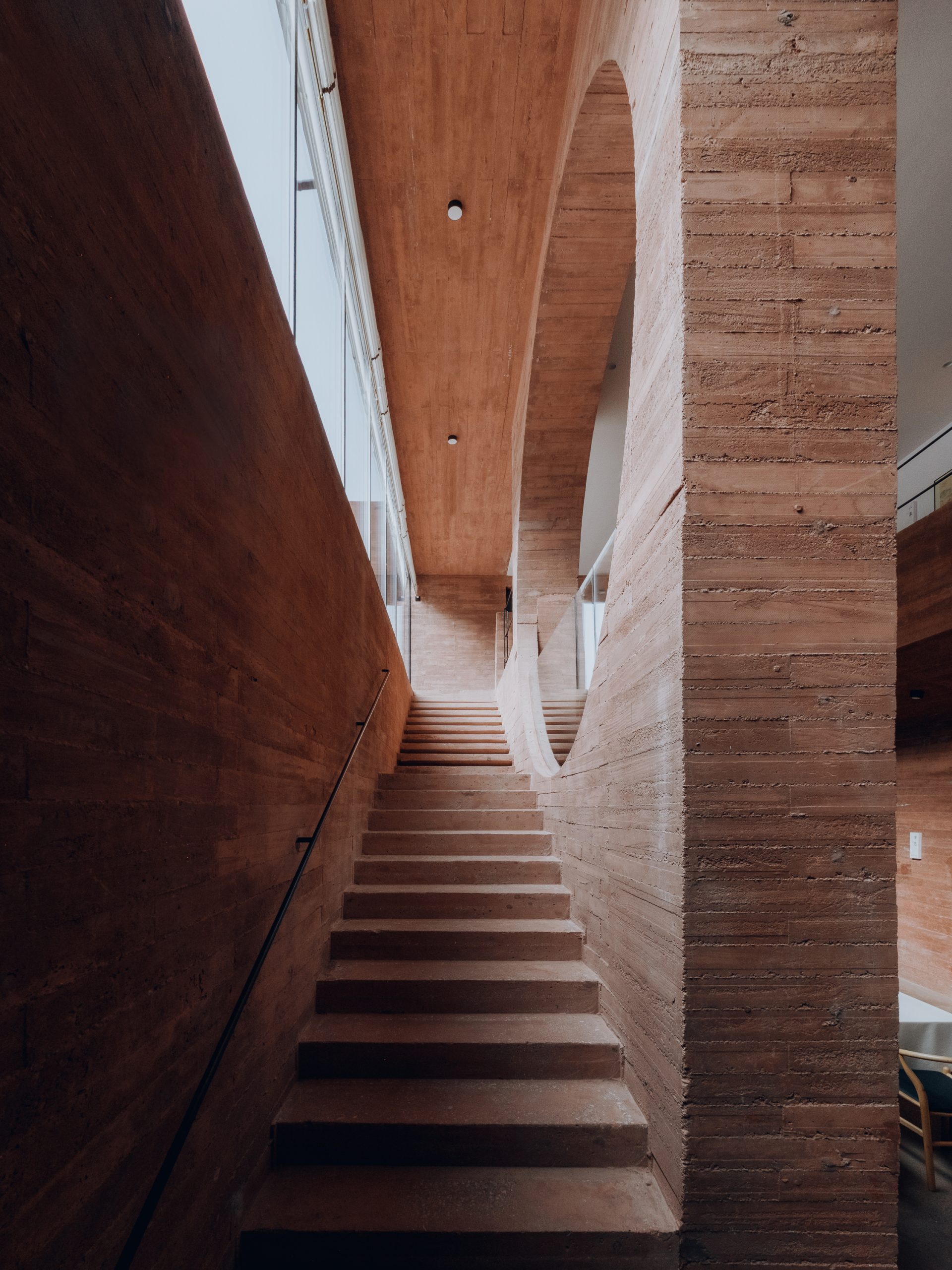 West stairs at Wo Quan Shan Fang by Yinyuan Studio