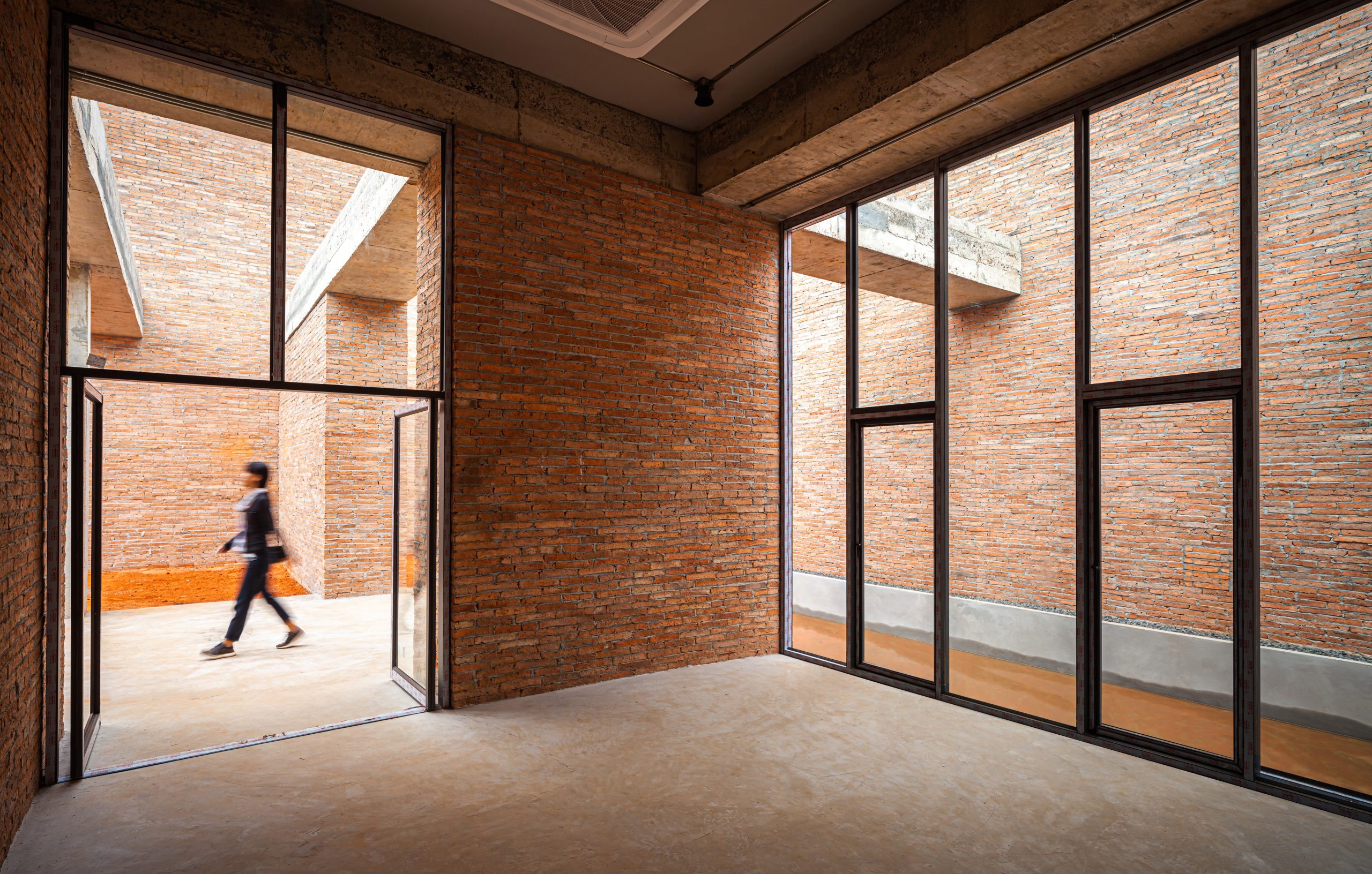 Open courtyard at Elephant Museum