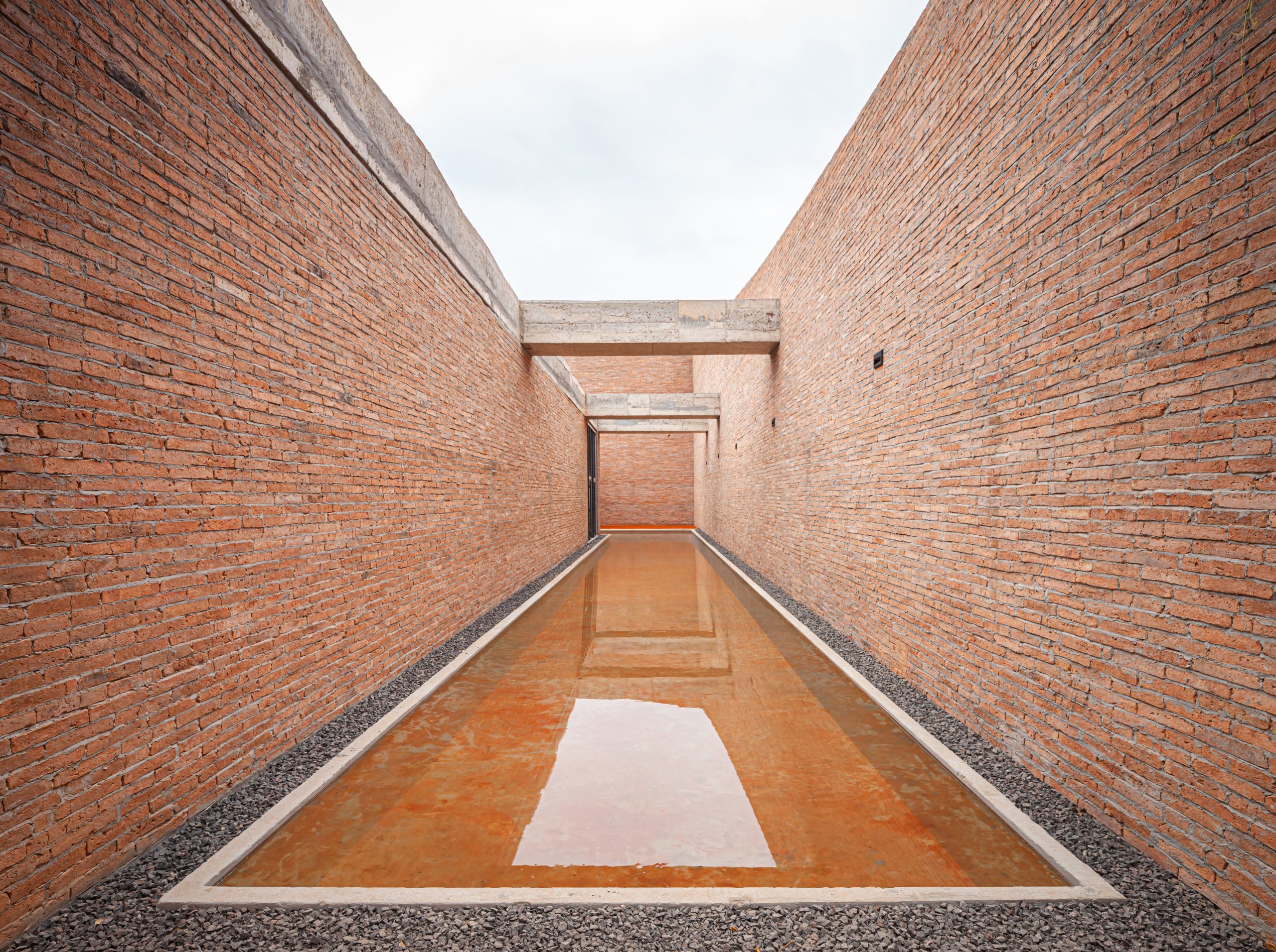 Brick passage through Elephant Museum