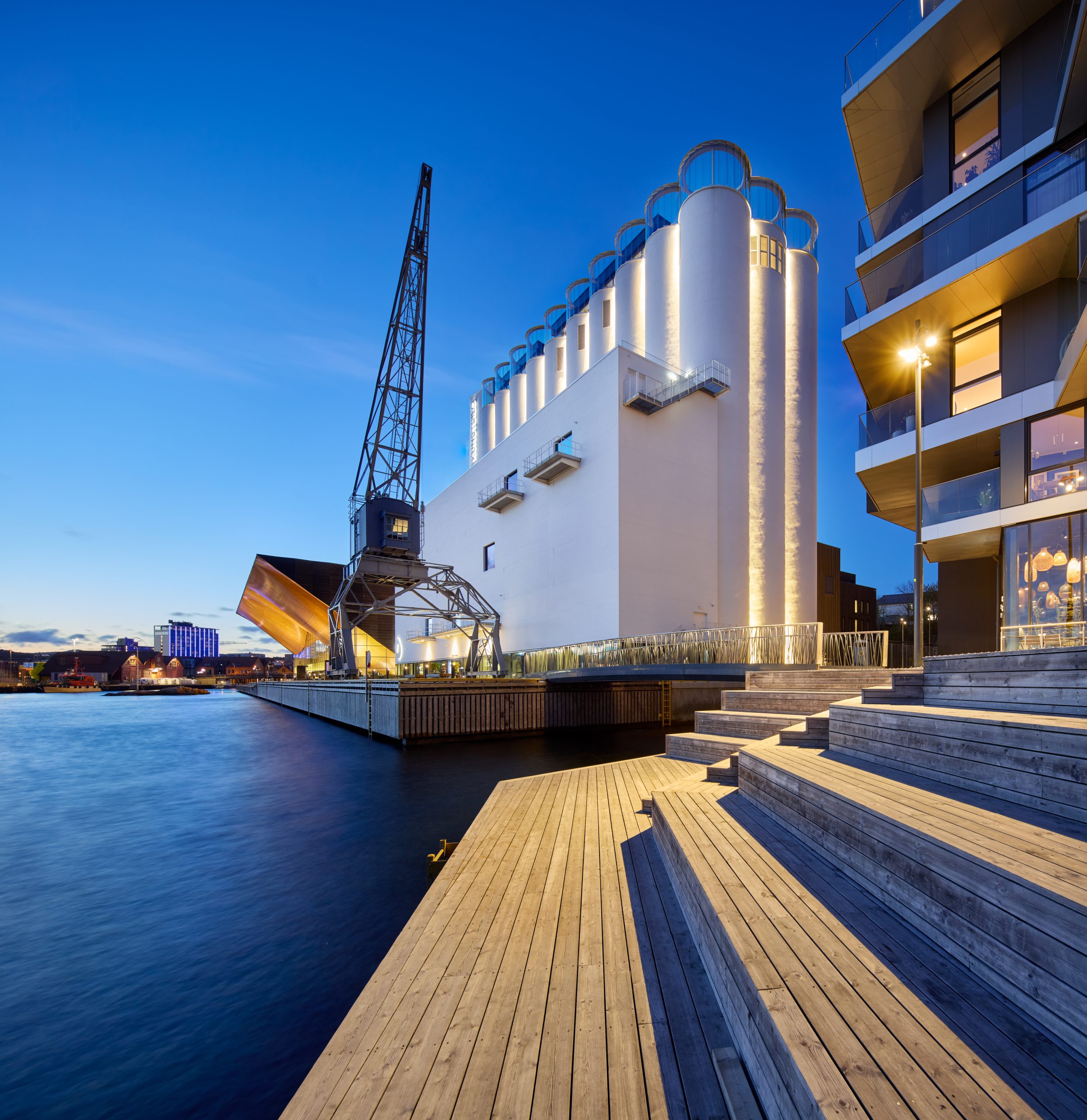 Kunstsilo contemporary art museum in Kristiansand