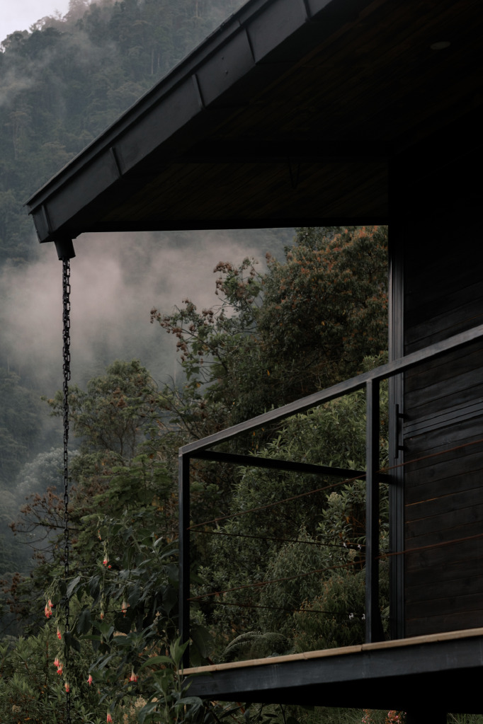 Water Stories mountain shelter designed for ecological restoration in Colombia