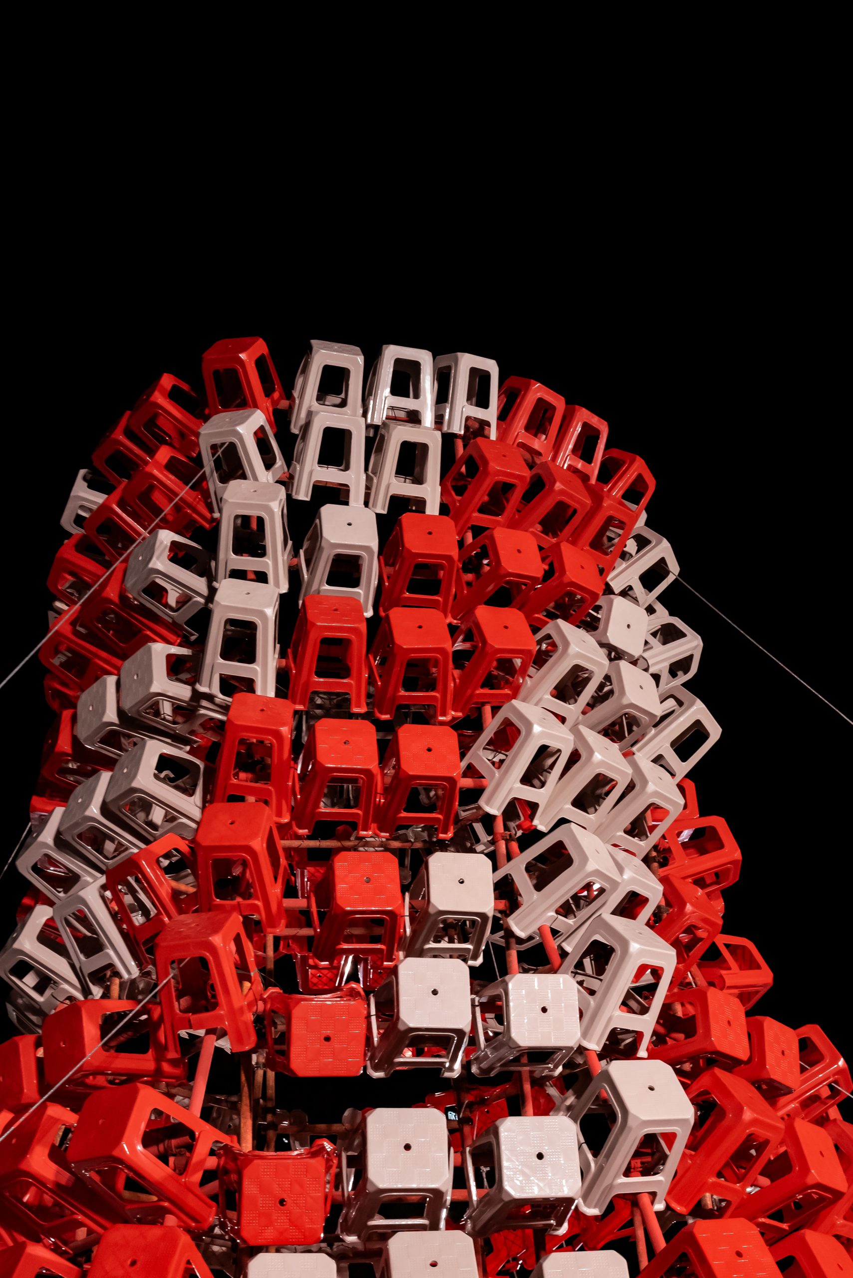 Double spiral facade of Stool Tower by 1Y Architects