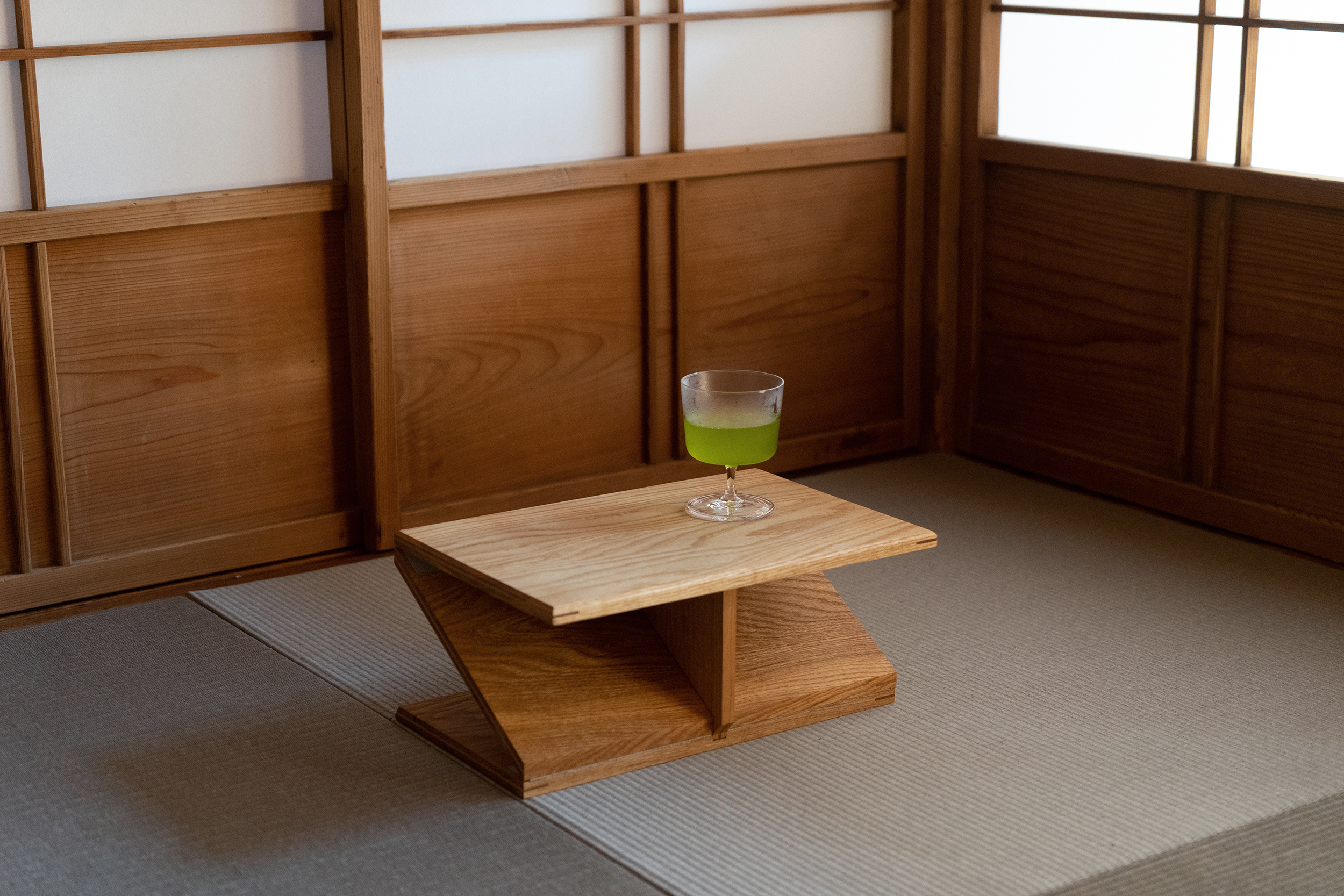 TAKIZME Tea Salon interior in Shinagawa, Tokyo