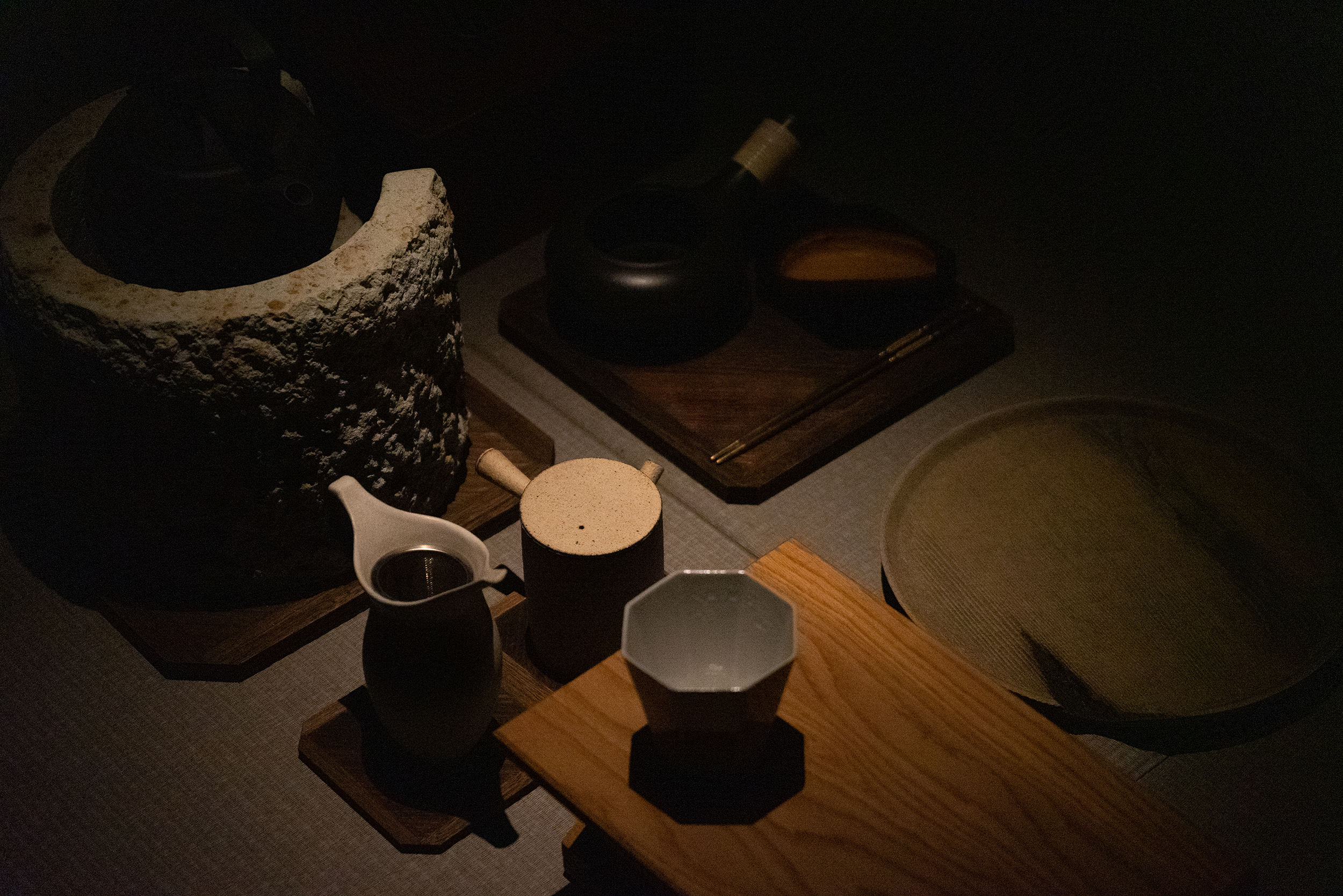 TAKIZME Tea Salon interior in Tokyo