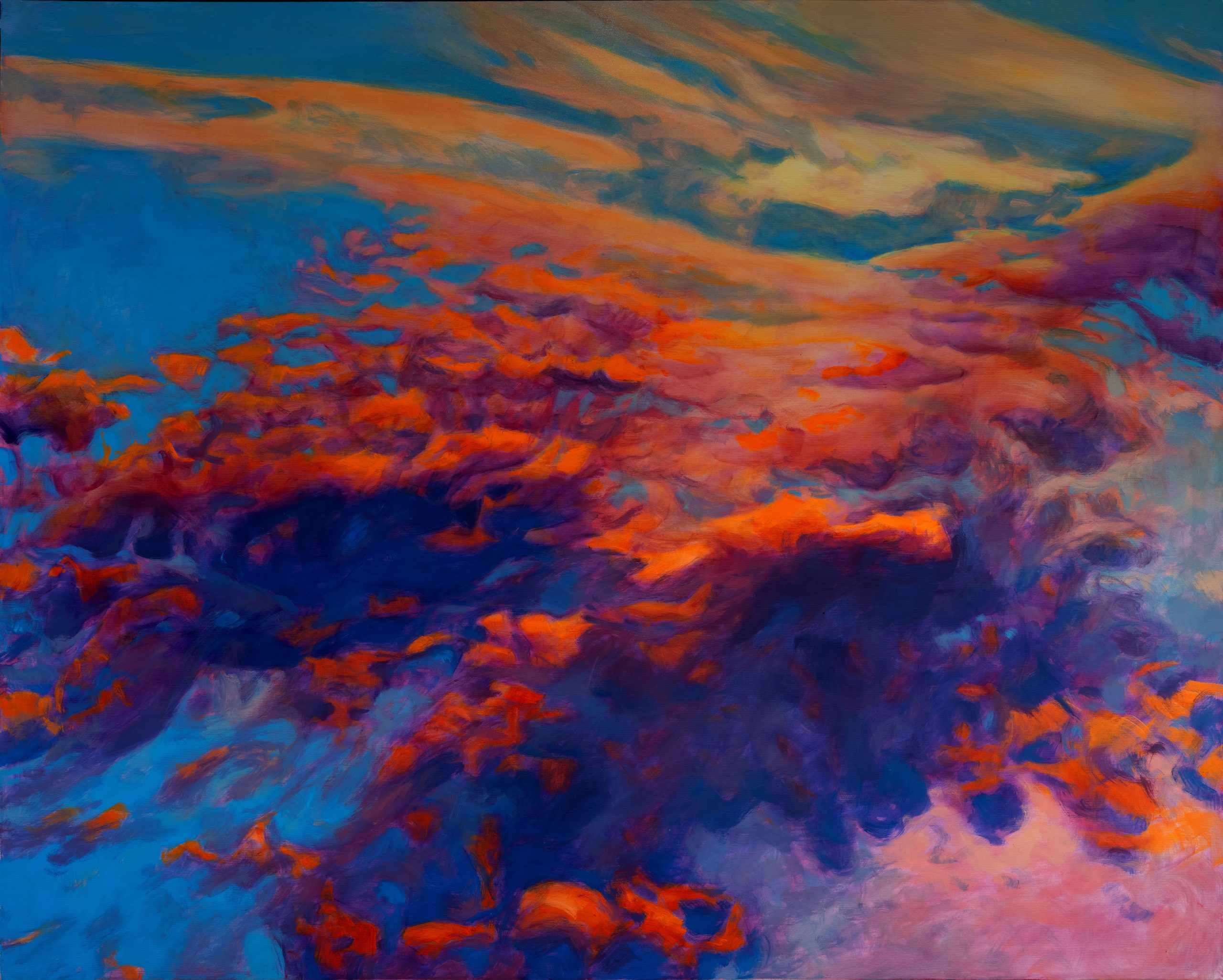 Passionate in Supernatural, oil on canvas by Tia-Thuy Nguyen