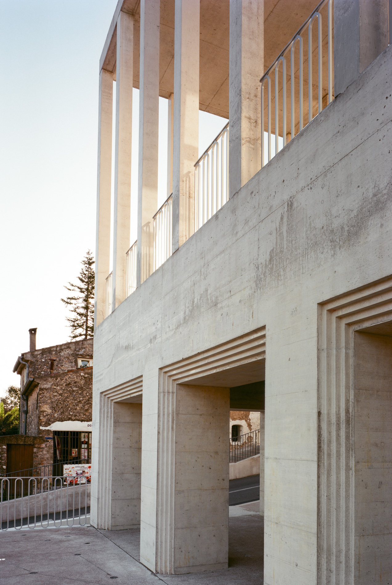Biot Municipal Building Extension by Atelier EGR in Biot, France. Photo by Giaime Meloni.