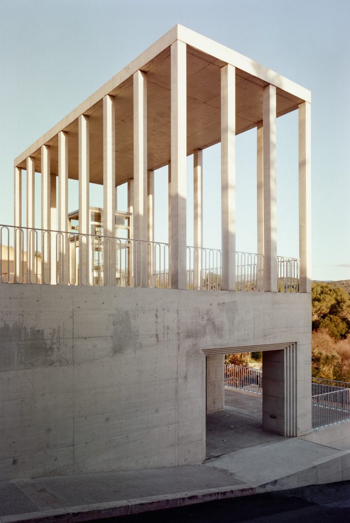 Biot Municipal Building Extension by Atelier EGR in Biot, France. Photo by Giaime Meloni.