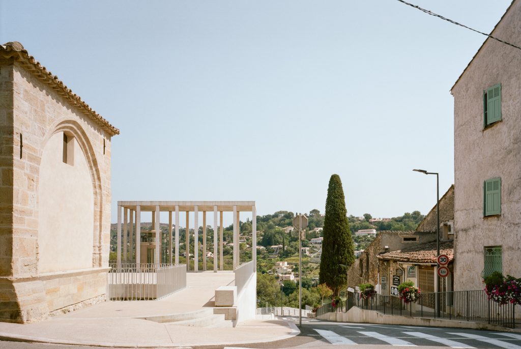 Biot Municipal Building Extension by Atelier EGR in Biot, France. Photo by Giaime Meloni.