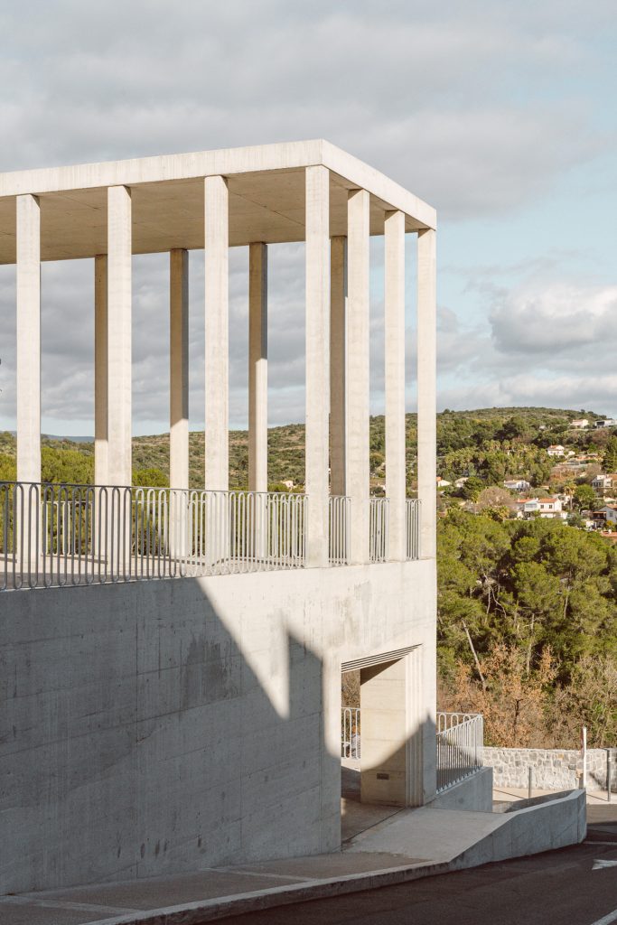 Biot Municipal Building Extension by Atelier EGR in Biot, France. Photo by Giaime Meloni.